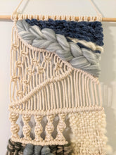 Load image into Gallery viewer, Small Boho Macraweave Wall Hanging
